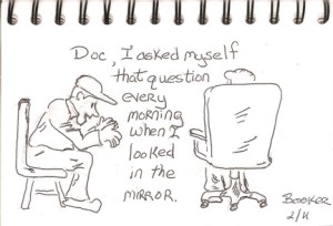 The blathering idiot's dream