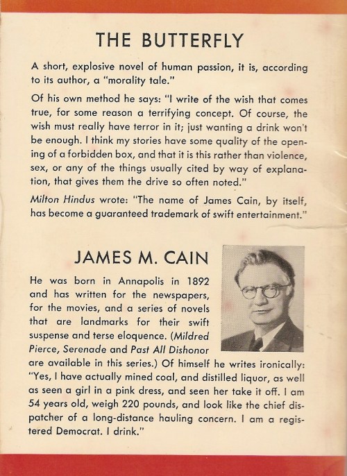 James M. Cain brief biography
