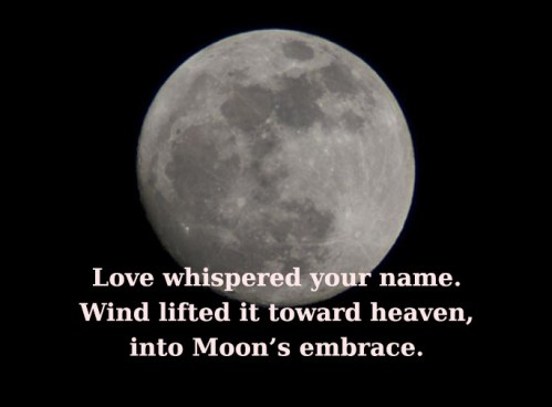 Love whispered your name