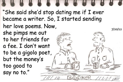 Just a gigolo poet, version 2
