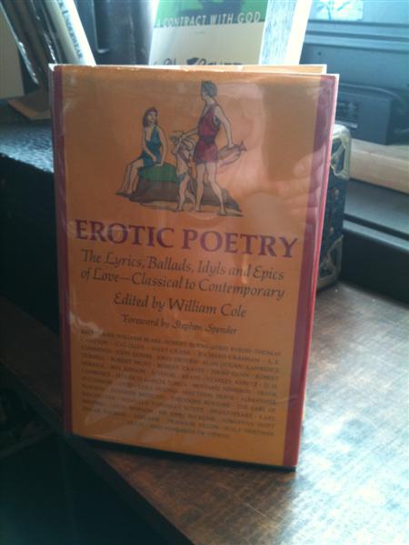 Book of erotic poetry
