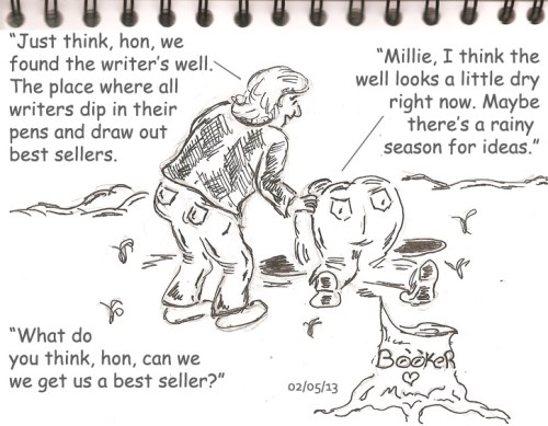 Some dips are just beyond the well.