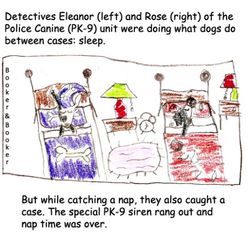 Part 1: Eleanor and Rose are catching some Zz's as our story opens.