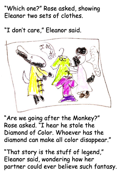 Part 3: The chase always begins with good grooming, at least for Rose.