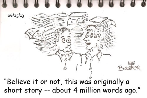 Some days, each word feels like a year.