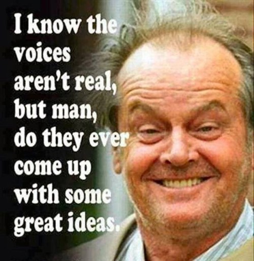 Let's hear it for "the voices."