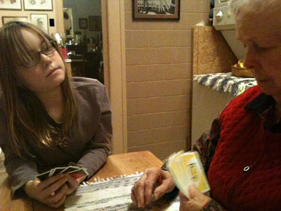 Even a friendly game of cards might harbor some conflict.