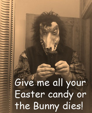 Somebody's hoppin' mad ... or crazy.