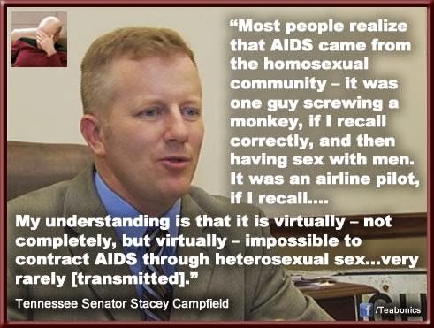 Tennessee state Senator Stacey Campfield