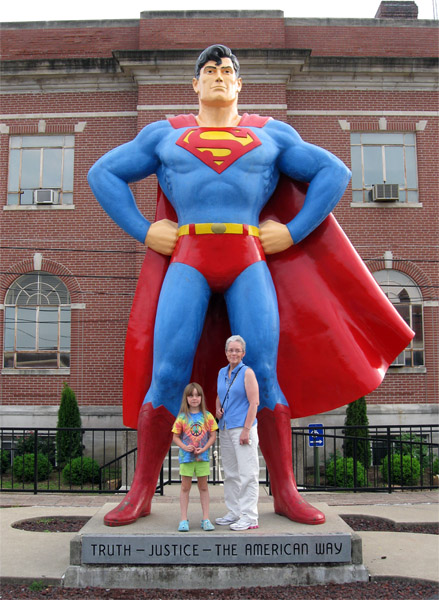 ...when or where a big man in a red cape might appear from one. Compared to that, a Tardis is just a cheap, doctor's call box.