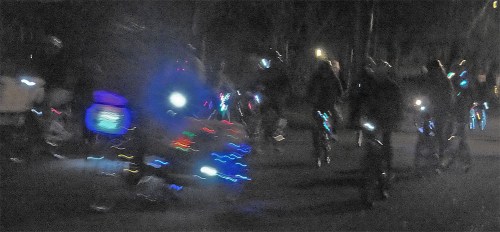 Some of the other night riders.