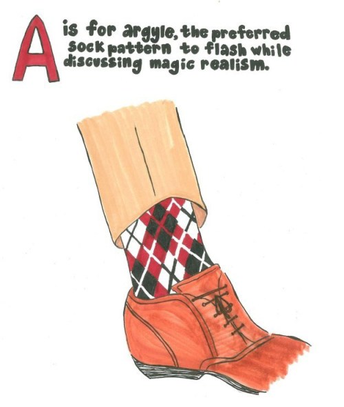 What's the best dressed author wearing these days, well here's a way to find out.