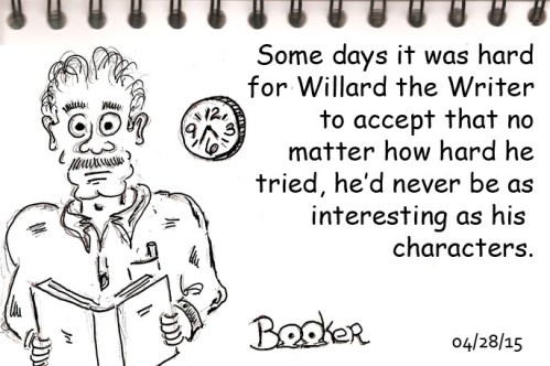 And to listen to his critics, even his characters weren't that interesting.