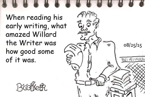 Reading the writing led Willard to wonder what went wrong.