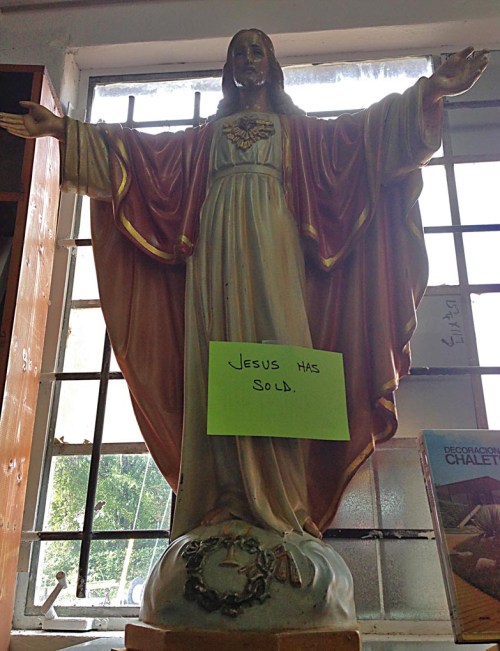 But what has he sold? And to whom?