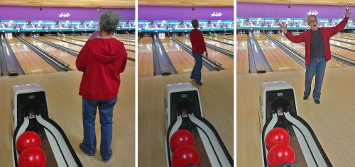 Only a few pins were struck in the making of these photos.