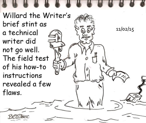Willard also spotted one syntax and two grammar errors in the first paragraph.