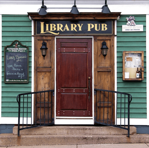 Library pub