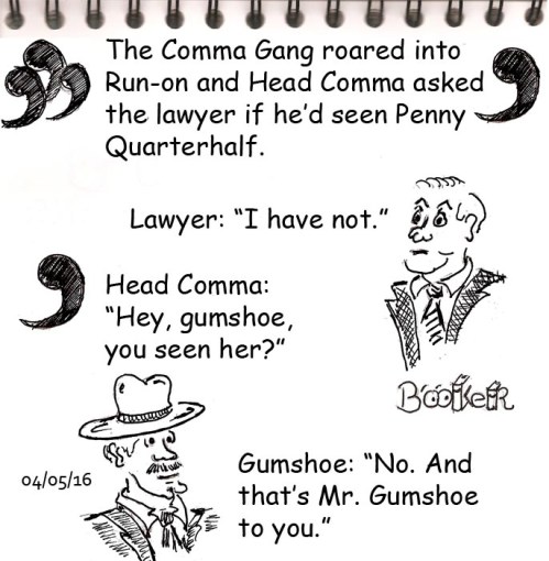 The Comma Gang was going to be hard to stop.