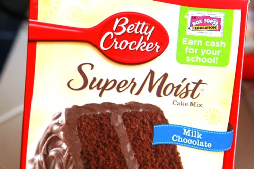 Super Moist cake mix