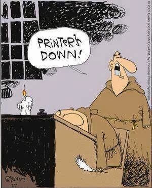 Printer's down