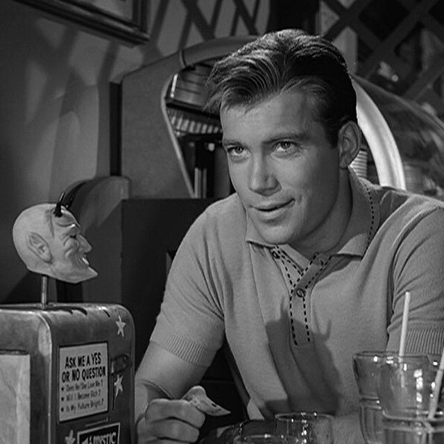 William Shatner in Twilight Zone episode