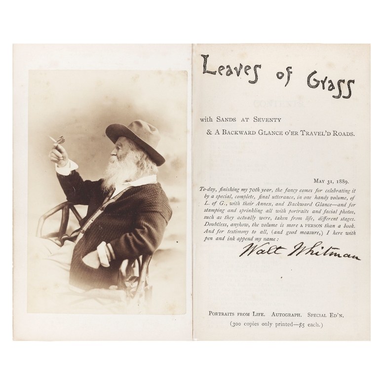 Walt Whitman, Leaves of Grass