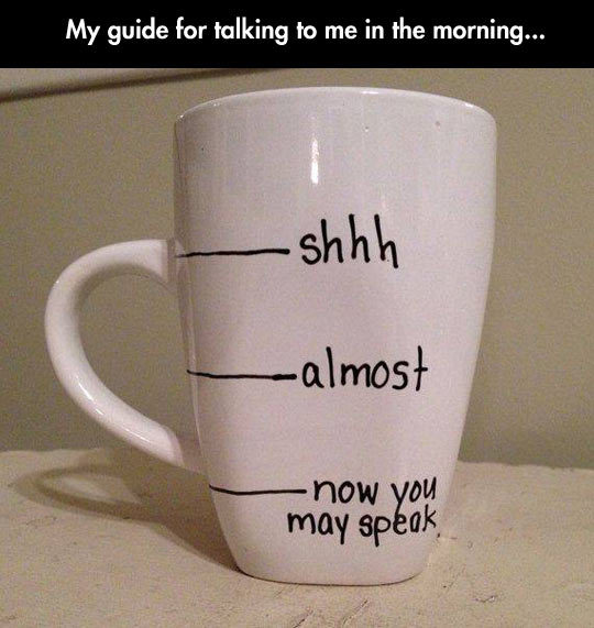 mug with markings
